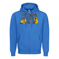 True Royal school cust dian Zipper Hoodie - CowhideDigitalArt