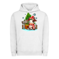 Pigment Lunar Rock merry christmas cow Urban Hoodie - MaliasSmallBusiness