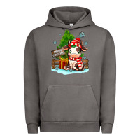 Pigment Tornado merry christmas cow Urban Hoodie - MaliasSmallBusiness