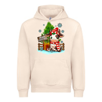 Sandshell merry christmas cow Urban Hoodie - MaliasSmallBusiness