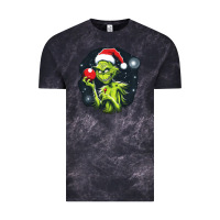 Cloud Black Grinch Vintage Tee - Unal Design