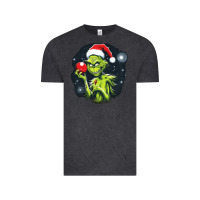 Vintage Black Grinch Vintage Tee - Unal Design
