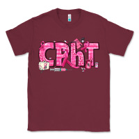 Burgundy Breast Cancer CPHT Pharmacy Technician Classic Tee - texasbilliewilder