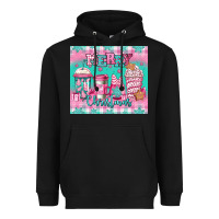 Black merry Christmas pink coffee Heavyweight Hoodie - Jasminsmagicworld