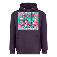 Plum merry Christmas pink coffee Heavyweight Hoodie - Jasminsmagicworld