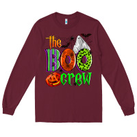 Burgundy the boo crew Long Sleeve Tee - Zillion Design Studio