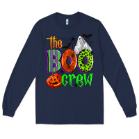 Navy the boo crew Long Sleeve Tee - Zillion Design Studio