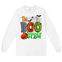 White the boo crew Long Sleeve Tee - Zillion Design Studio