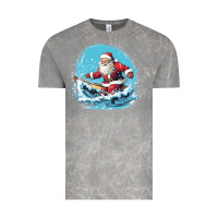 Cloud Rock happy santa Vintage Tee - Unal Design