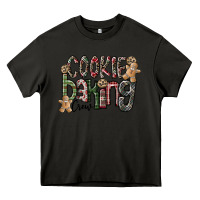 Asphalt Cookie Baking Crew Heavy Core Tee - CowhideDigitalArt