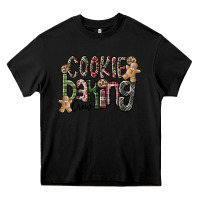Black Cookie Baking Crew Heavy Core Tee - CowhideDigitalArt