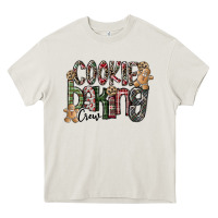 Cream Cookie Baking Crew Heavy Core Tee - CowhideDigitalArt