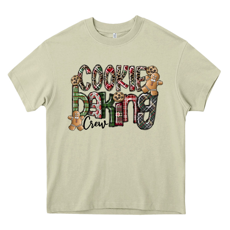 Cookie Baking Crew Heavy Core Tee by CowhideDigitalArt | Teevron