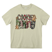 Mossy Cookie Baking Crew Heavy Core Tee - CowhideDigitalArt