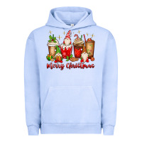 Pigment Grape Ice merry christmas gnomes coffee cups Urban Hoodie - MaliasSmallBusiness