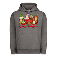Pigment Tornado merry christmas gnomes coffee cups Urban Hoodie - MaliasSmallBusiness