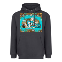 Smoke winter snowman coffee Heavyweight Hoodie - Jasminsmagicworld