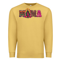 Antique Gold mama our lady of guadalupe Premium Sweatshirt - Artiststas