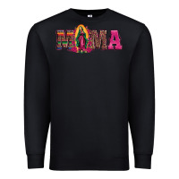 Black mama our lady of guadalupe Premium Sweatshirt - Artiststas