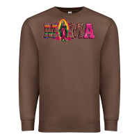 Chestnut mama our lady of guadalupe Premium Sweatshirt - Artiststas