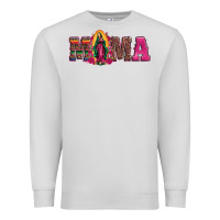 Dove Grey mama our lady of guadalupe Premium Sweatshirt - Artiststas