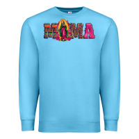 Ocean Blue mama our lady of guadalupe Premium Sweatshirt - Artiststas