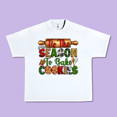 Urban Heavy Tee tih the season to bake cookies