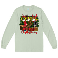 Matcha just a girl who loves christmas Long Sleeve Tee - RanaPortraitStore