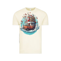 Vintage Arctic happy santa Vintage Tee - Unal Design