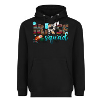 Black nurse squad Heavyweight Hoodie - BundleAndBundleShop
