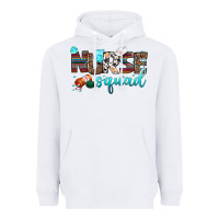 White nurse squad Heavyweight Hoodie - BundleAndBundleShop