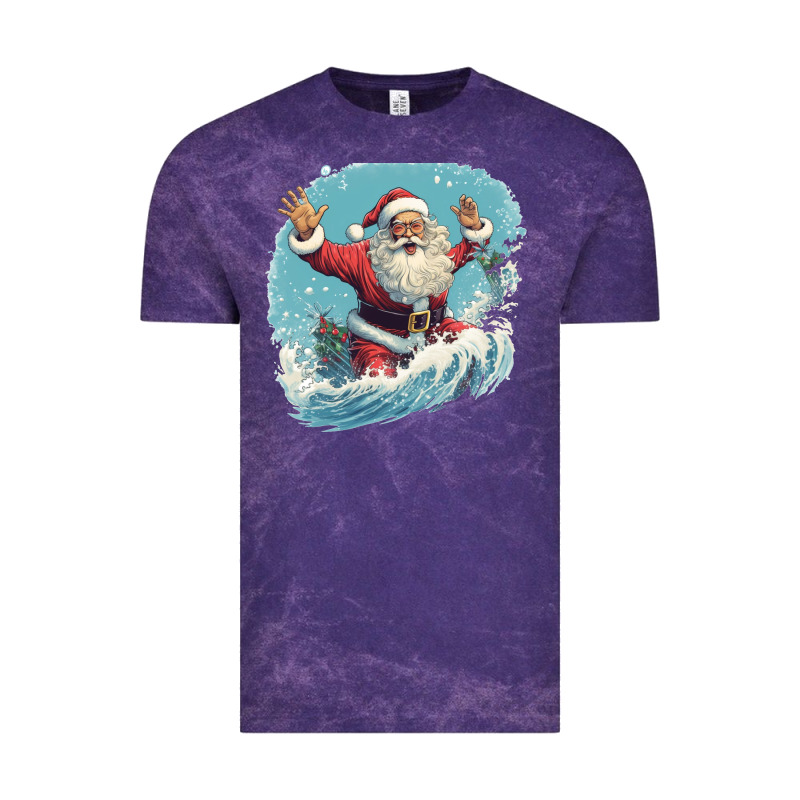 Happy Santa Vintage Tee by Unal Design | Teevron