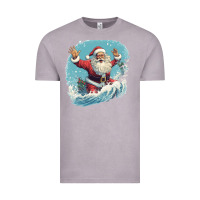 Vintage Zinc happy santa Vintage Tee - Unal Design