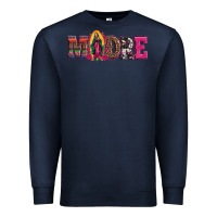 Navy madre our lady of guadalupe Premium Sweatshirt - Artiststas