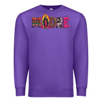 Purple madre our lady of guadalupe Premium Sweatshirt - Artiststas
