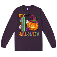 Plum my 1st halloween Long Sleeve Tee - Zillion Design Studio