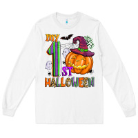 White my 1st halloween Long Sleeve Tee - Zillion Design Studio