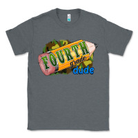 Charcoal Heather fourth grade dude Classic Tee - RanaPortraitStore