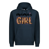 Navy mama s girl malias Premium Hoodie - MaliasSmallBusiness