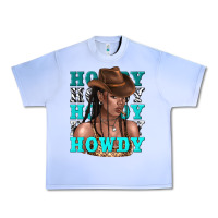 Grape Ice howdy howdy black girl Urban Heavy Tee - texasbilliewilder