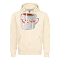 Sandshell teachers mug  fa element Zipper Hoodie - FaDigitalArtStudio