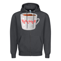 Smoke teachers mug  fa element Zipper Hoodie - FaDigitalArtStudio