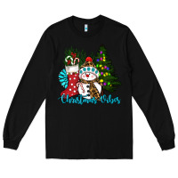 Black christmas vibes Long Sleeve Tee - RanaPortraitStore