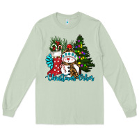 Matcha christmas vibes Long Sleeve Tee - RanaPortraitStore
