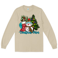 Mushroom christmas vibes Long Sleeve Tee - RanaPortraitStore