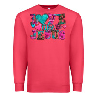 Cardinal love like jesus valentine's day Premium Sweatshirt - AdoDesignShop