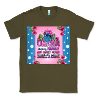Army Green ohana means family stitch Classic Tee - Zillion Design Studio