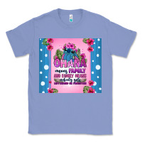 Colony Blue ohana means family stitch Classic Tee - Zillion Design Studio
