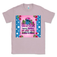 Lilac ohana means family stitch Classic Tee - Zillion Design Studio