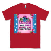 Red ohana means family stitch Classic Tee - Zillion Design Studio